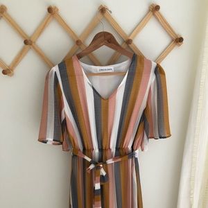 Citrus & Lemon Maxi Dress